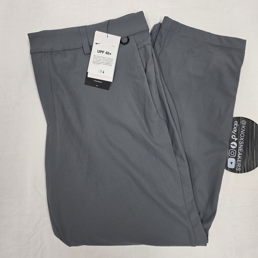 Nike 24.7 Perfect Stretch 5 Pocket Pants Dri FIT HQ6930-084 Mens 36x30 Gray